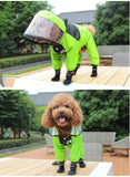 Pet Dog Raincoat The Dog Face Pet Clothes Jumpsuit Waterproof Dog Jacket Dogs Water Resistant Clothes for Dogs Pet Coat