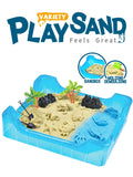 Moldable Play Sand Kit, Colorful Beach Sand, Magic Sand Art Kit with Sandbox Storage 300-500g for Choice Sensory Toys for Kids